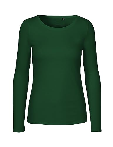 Green Cat- Damen Langarmshirt, 100% Bio-Baumwolle. Fairtrade, Oeko-Tex und...