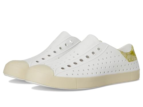 [�l�C�e�B�u �V���[�Y] �E�H�[�^�[�V���[�Y Jefferson WANDERFOAM SHELL WHITE/BONE WHITE/SEAWEED PALM BLOCK 29.5 cm D