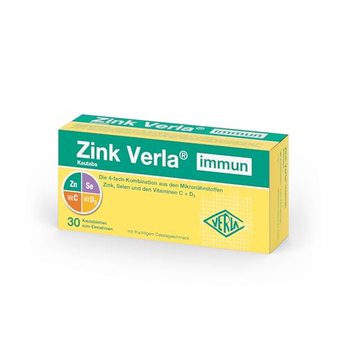 Zink Verla immun Kautabs, 30 St