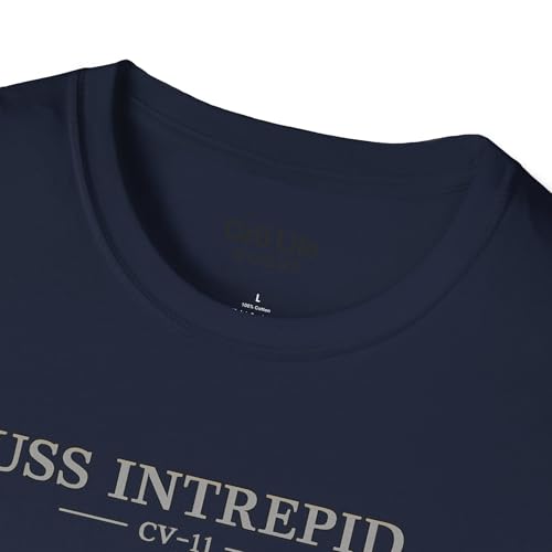 USS Intrepid Unisex Softstyle T-Shirt, Vintage Military Tee, Nautical Shirt, Gift for Veterans, Maritime Lovers, [...]3