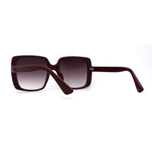 Womens Mod Thin Plastic Rectangular Butterfly Sunglasses4