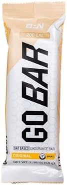 Bare Performance Nutrition BPN Go Bar, Oat Based Training 36g of Carbohydrates and 200 kcal Per Bar, 12 Bars Per Box, Original Oat