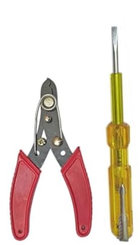 SKADIOO Wire stripper, Wire cutter, Wire stripper and cutter, with electric tester screwdriver pack of 2 (B0D3V3JZV2) Amazon Price History, Amazon Price Tracker