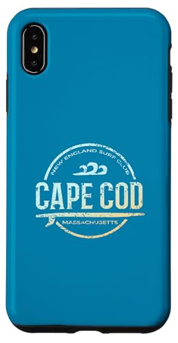 Cape Cod Massachusetts - Cape Cod MA Vintage Surf Custodia per iPhone XS Max
