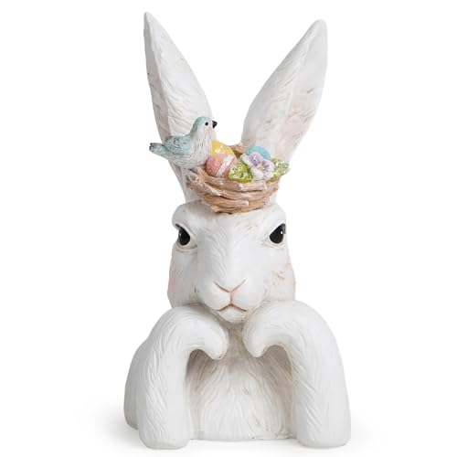 Hodaoeasterbunnyhomedecorationsspringflowerbunnyfigurinesdecorforeasterdaytabletopperbunnydecorationsforeasterpartyhomeholidaycuterabbiteasterdaygiftsdecorbirdnest Urban Country Home Decor Hodao easter bunny home decorations spring flower bunny figurines decor for easter day tabletopper bunny decorations for easter party home holiday cute rabbit easter day gifts decor bird nest urban country home decor