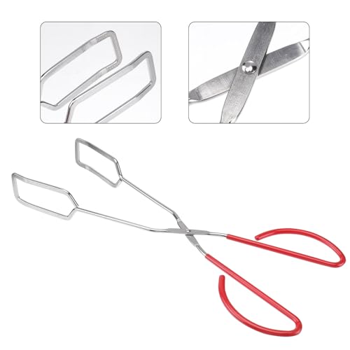 Operitacx Gartennabber Scherenzange Grill Küchenscherenzange Kaminholzgreifer Lagerofen Vorspeise Zange Holzkohle-clip-klemme Grillklemme Grillzangen Mülleimer Müllzange Lebensmittel Camping