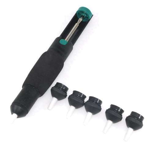 Mzpeldxk Leistungsstarke Entlötpumpe, Saugdose, Vakuum-Lötkolben, Entlötpumpe, Lötsauger, Stiftentfernung, Handschweißwerkzeuge