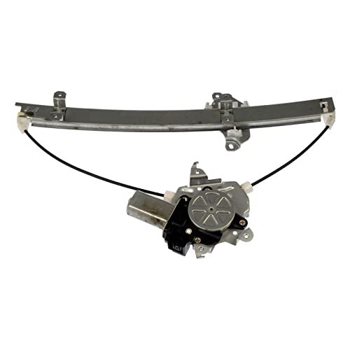 Image of TRQ Front Right Power Window Regulator & Motor Assembly Passenger Side Compatible with 2000-2001 Infiniti I30 2002-2004 I35 2000-2003 Nissan Maxima NI1350154 NI1351111