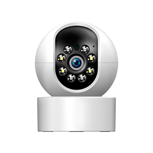 PGST Telecamera Wi-Fi Interno 1080p Videocamera Sorveglianza Interno Pan/Tilt/Zoom Compatibile con SMART LIFE APP, Rotazione a 360°, Visione Notturna, Tracciamento del Movimento e Audio Bi-direzionale