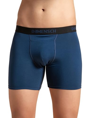 Image of DAMENSCH Mens Regular Fit Premium Cotton Blend Boxer Brief | Innerwear Men, Men Boxers, Underwear for Men, Shorts for Men, Inner for Men, Briefs for Men