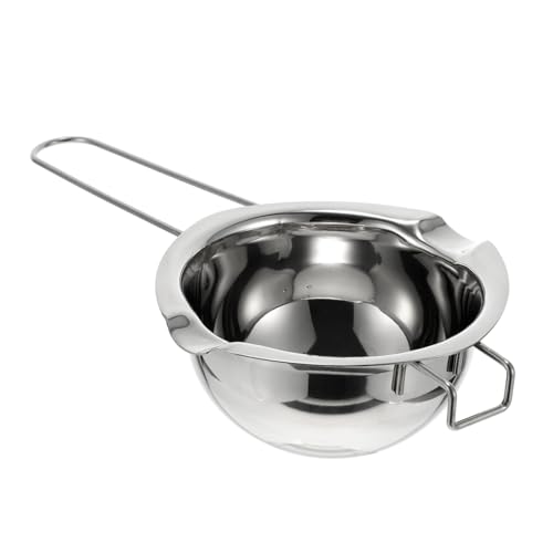 STOBAZA Dark Melting Chocolate Pot Candy Making Melt Pan Stainless Steel Boiler Practical Melt Pot for Butter Candy Cheese