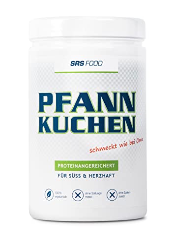 SRS Food - Pfannkuchen, 500 g | klassische Pfannkuchen | proteinangereichert | ohne Süßungsmittel und Hilfsstoffe | deutsche Premiumqualität