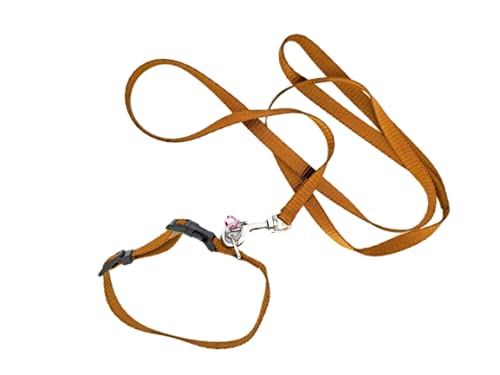 UK Pet Adjustable Nylon Neck Collar with Ring Bell Leash Set of 1 for Puppy New Born Dogs Martingle Collar for Walking Training (B09QZT1V6N) Amazon Price History, Amazon Price Tracker
