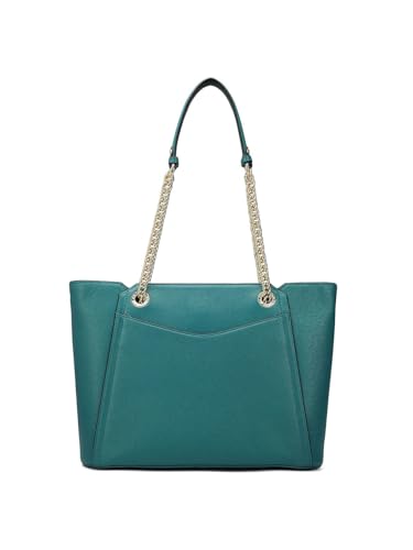 Image of Da Milano Women's Leather Shoulder Bag - Blue