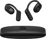 Micool Open Ear Headphones, Open Ear Bone Earbuds Wireless Bluetooth 5.3, True Wireless Air Condition Headphones with Earhooks for Sports, HD Voice/Long Battery Life