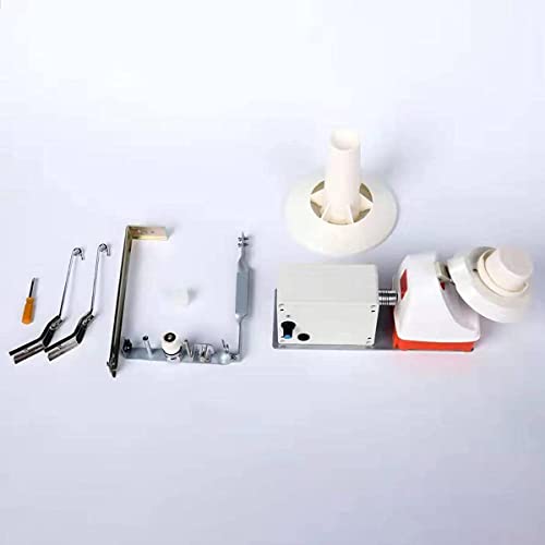 Bobinador de bolas de hilo con bajo ruido y motor regulable para tejer sin interrupciones 6