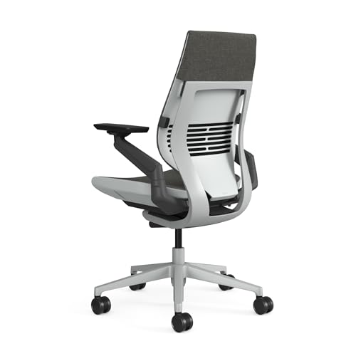 Image of Steelcase Gesture Office Chair - Ergonomic Work Chair with LiveBack Technology - 360 Degree Rotating Arms | 12-Year Warranty