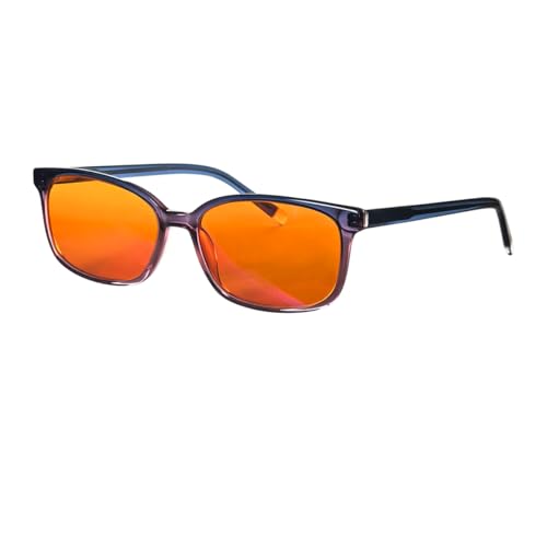 Gafas de ordenador para dormir mejor con lentes naranjas contra fatiga