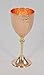 Alchemade 100% Pure Hammered Copper Wine Glass - 14 Oz Great For Red Wine, White Wine, Champagne Prosecco, Mimosas Or Sangria Or Your Favorite Drink