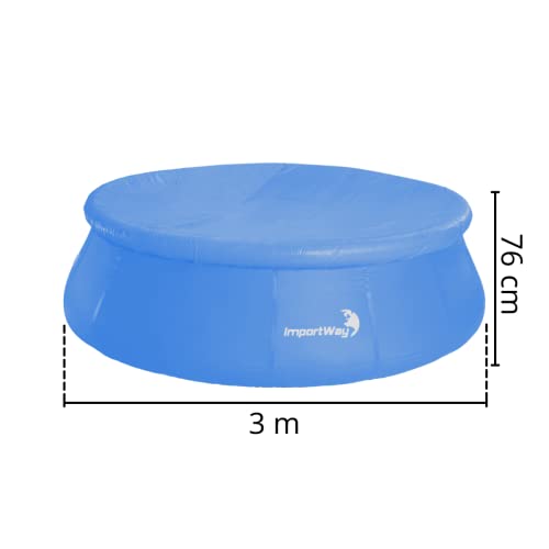 Piscina Borda Inflável 4600 Litros com Capa de Proteção, Importway