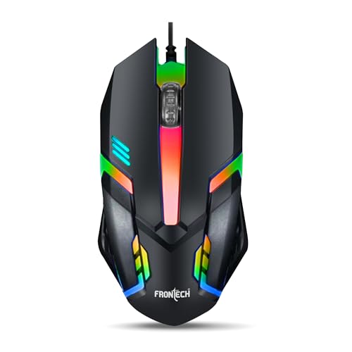 FRONTECH Wired USB Gaming Mouse 1200 DPI