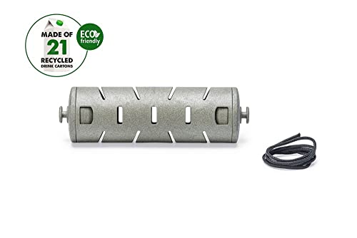Beeztees Snackroller, Hühnerzubehör,Futterspender für Hühner, Snackroller 22,5x6,5 cm grau