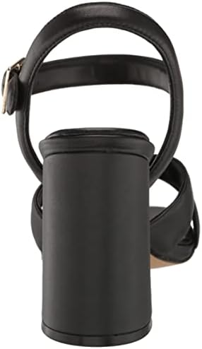 Kenneth Cole New York Women's LESSIA Wedge Sandal, Black, 7 | Image 2