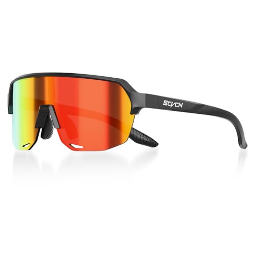 SCVCN Youth Sports Sunglasses for Boys Girls Baseball Cycling Glasses Kids,Lightweight,UV400 Protection, Ages 6–12 S9032 - image 1