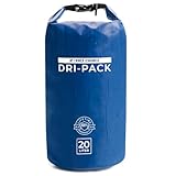 Zero Grid Dry Bag Perfect for Hiking, Camping, Canoeing Multi Sizes Waterproof Keep Goods Dry (20 Liter)