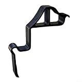 Kunststoff-Clip für Mülleimer mit Deckel, zur Erhöhung des Luftstroms und zur Senkung des Geruchs in Abfallbereichen im Innen- und Außenbereich (1 Stück, schwarz)