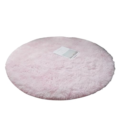 Tapis rond en peluche mignon pour réchauffer les pieds 60cm - 2