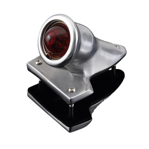 Luz trasera de freno 12V roja para motocicleta chopper y scooter