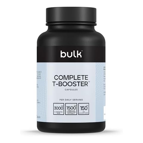 Bulk Complete T-Booster Capsules for Testosterone Support Cover