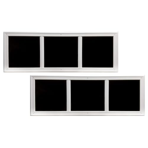 COACH HOUSE accents Faux Garage Door Windows (2-Pack)