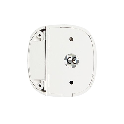 Wolf-Guard Wireless 433MHz Door Window Sensor for Home Alarm Security System (White), Round - Image 2