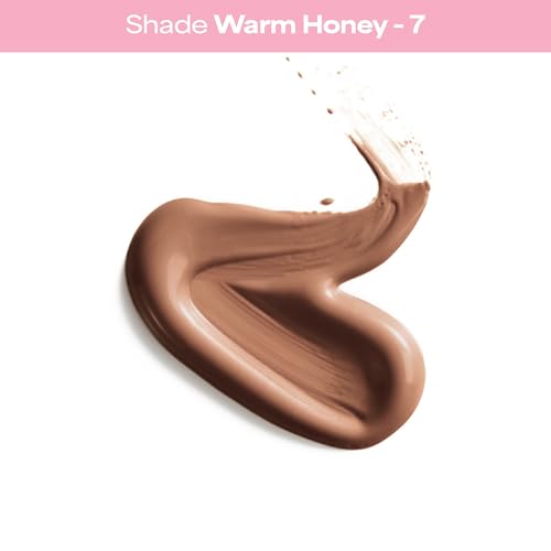 MCoBeauty Flawless Glow Luminous Skin Filter - 7 Warm Honey - 4-in-1 Luminous Primer, Foundation Booster & Liquid Highlighter with Squalane - Radiant Glow Complexion Perfector Face Makeup