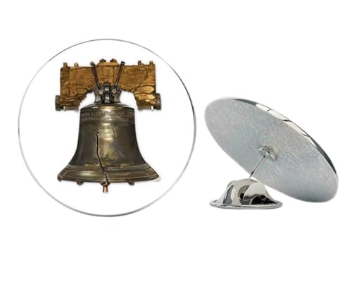 Liberty Bell American History Pride Patriotic Freedom Metal 0.75