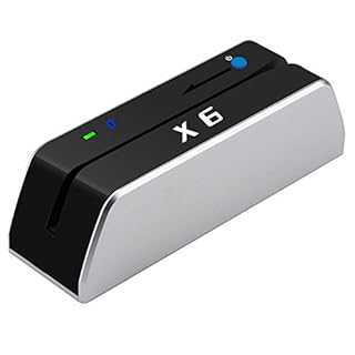 3 Track Bluetooth X6BT VIP Card Reader Writer Encoder POS Strip Card Swipe Reader