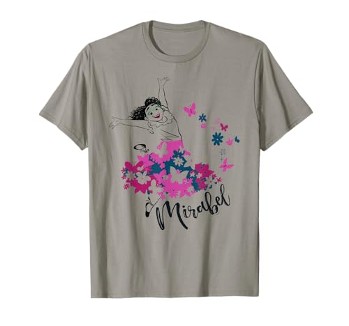 T-shirt Disney Encanto Mirabel floral idéal pour l'école