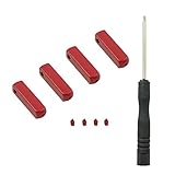 DIY Metal Aglets Shoelace Accessories Tips head Quadrilateral -Set of Four Tips and Screws -...