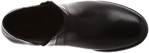 Clarks Women's Biker Boots, Black Black Leather, 8.5 | Image 4