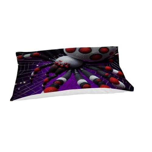 Araignée peluche couette infroissable literie microfiche entretien facile - 7