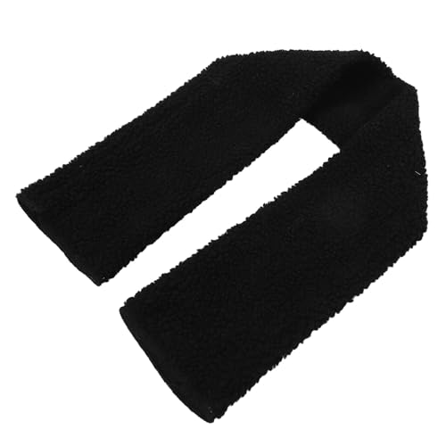 Protector de vellón acolchado grueso negro de 96 cm para doma de caballos