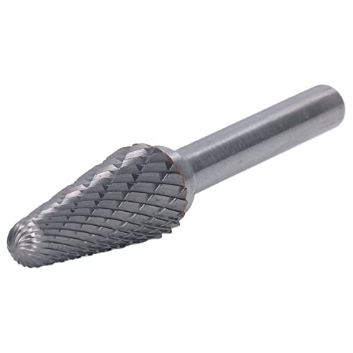 Fresa rotatoria doble corte de carburo YG8 para metal y madera miniatura 5