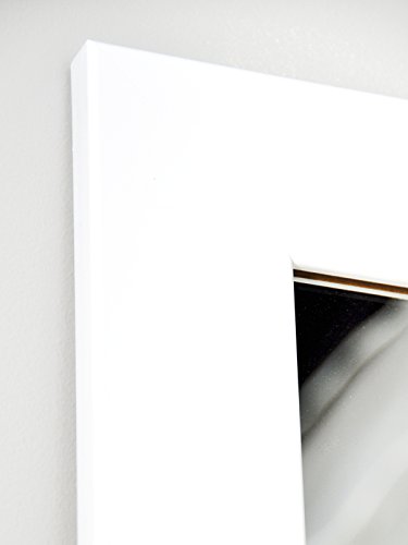 Brandtworks, Wall Mirror, 32" X 55", Pure White #TOP3