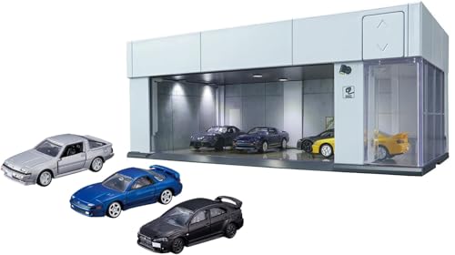 �y2�_�Z�b�g�z�g�~�J�v���~�A�� tomica GARAGE SILVER WHITE Standard Edition & MITSUBISHI SPORTS CARS 3 MODELS Collection