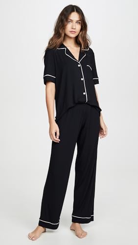 Image of Eberjey Gisele Short Sleeve Pant PJ Set