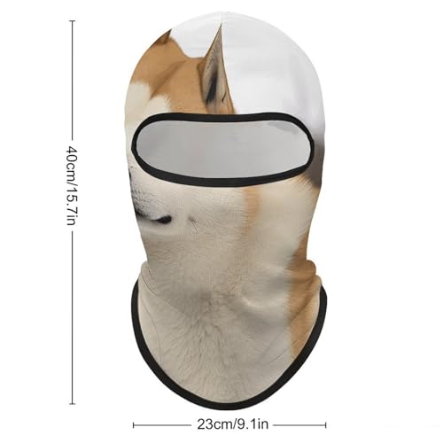 Balaclava Akita para Hombres y Mujeres, Máscara de Protección Solar Respirable con Cubreboca Completo para Senderismo, Ciclismo, Correr y Conducir miniatura 2