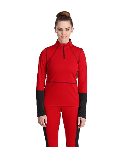 T-Shirt de randonnée Spyder Chargeur 1/2 Zip pour femme vêtement outdoor