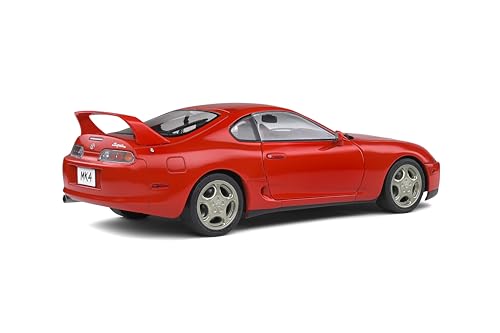 Modelo a escala 1:18 Toyota Supra MK.4 (A80) rojo miniatura 3